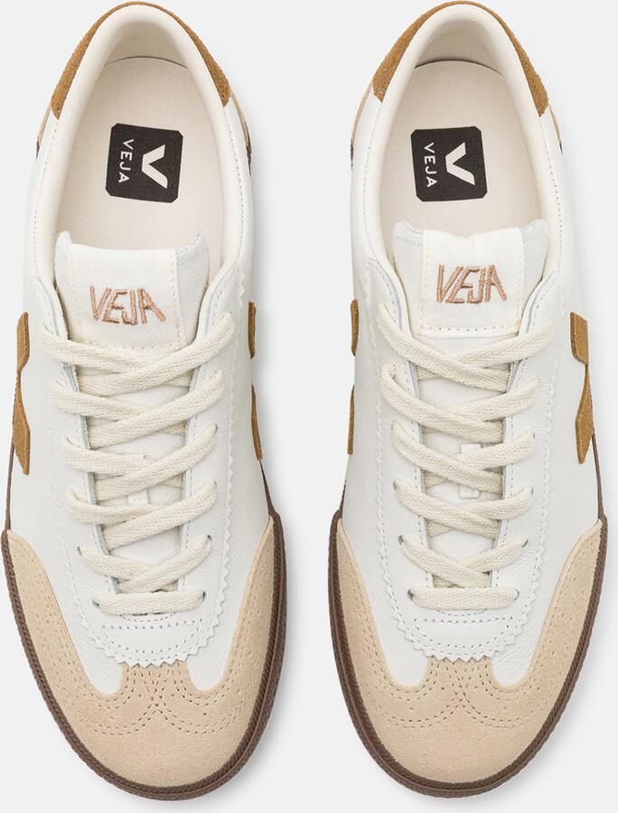 Veja Sneakers laag 'Volley' taupe karamel wit - Foto 9