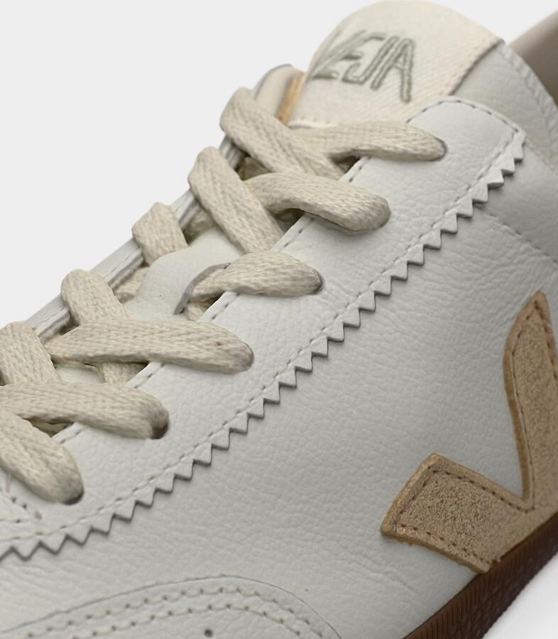 VEJA Lage Sneakers Dames Volley Maat: 39 Materiaal: Leer Kleur: Wit - Foto 7