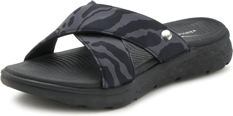 Venice Beach Badslippers Pantolette mule sandaal open schoen badschoen VEGAN