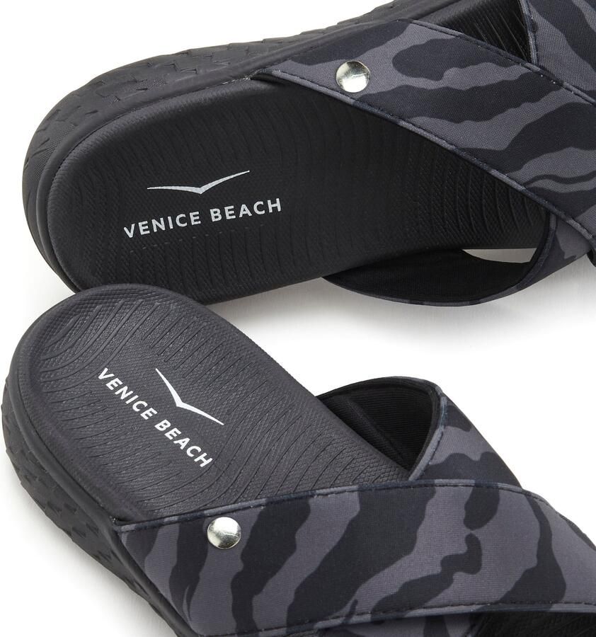Venice Beach Badslippers Pantolette mule sandaal open schoen badschoen VEGAN - Foto 3
