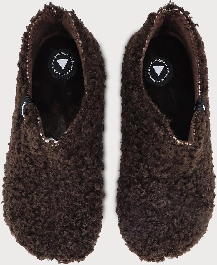 VERBENAS Huisschoenen 'YOI' chocoladebruin - Foto 2