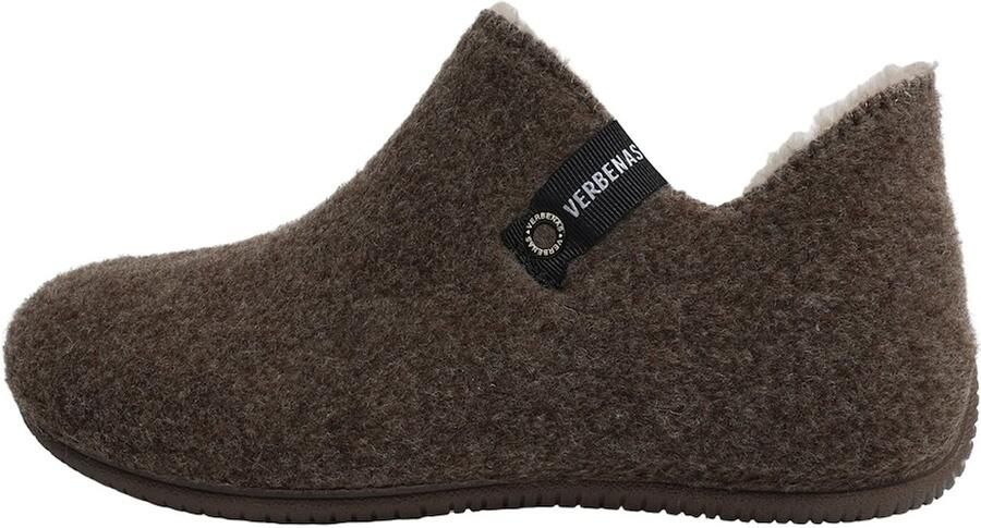 VERBENAS Huisschoenen 'YOI PICOS' bruin gemêleerd