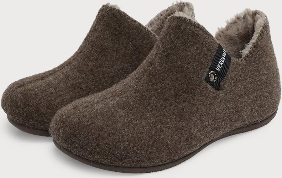 VERBENAS Huisschoenen 'YOI PICOS' bruin gemêleerd - Foto 4