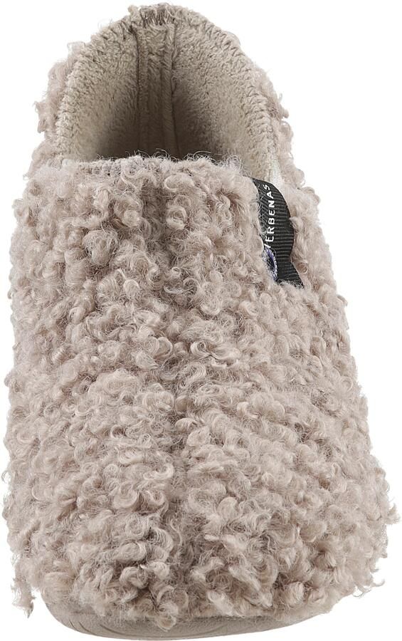 VERBENAS Huisschoenen 'YOI' taupe zwart wit - Foto 3