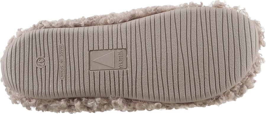 VERBENAS Huisschoenen 'YOI' taupe zwart wit - Foto 4