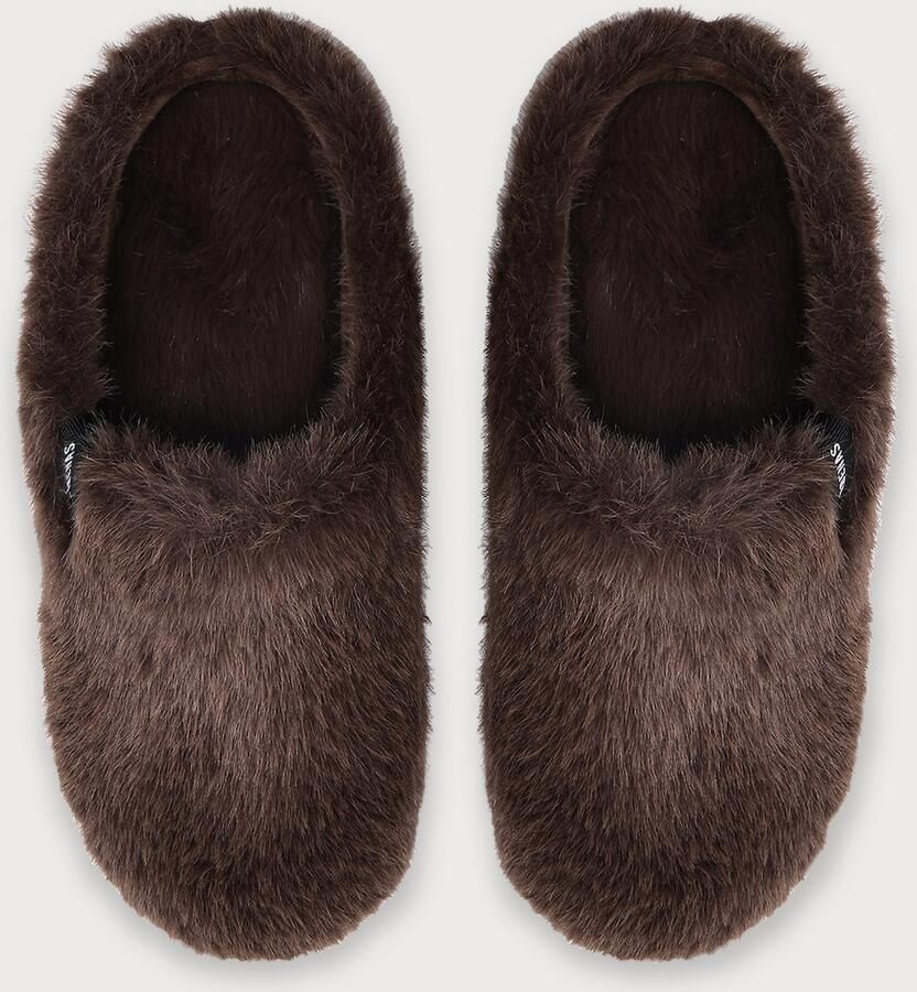 Verbenas York Budapest Testa Pantoffels Open Sloffen Bruin Synthetisch Dames Bruin - Foto 12