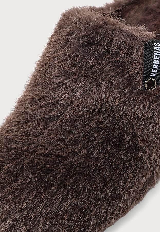 Verbenas York Budapest Testa Pantoffels Open Sloffen Bruin Synthetisch Dames Bruin - Foto 13