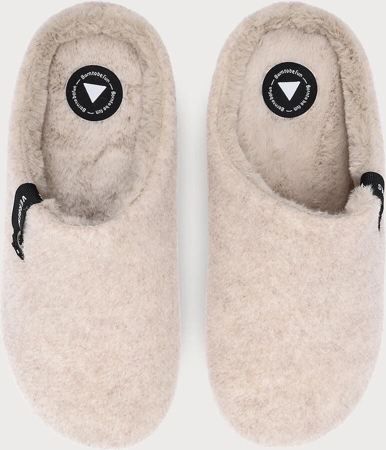 VERBENAS Huisschoenen 'YORK PICOS' crème - Foto 2
