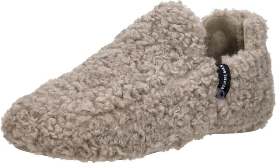 VERBENAS Huisschoenen 'Yuk Curly' taupe - Foto 3