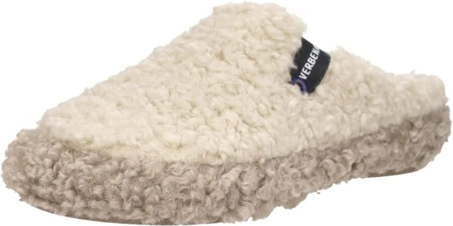 Verbenas Yuma Curly Pantoffels Open Beige - Foto 6