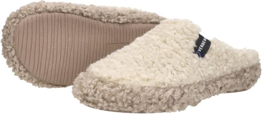 Verbenas Yuma Curly Pantoffels Open Beige - Foto 9