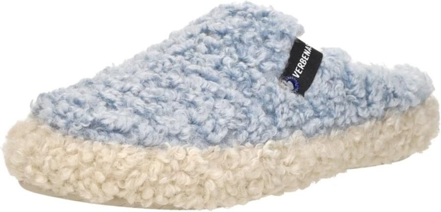 Verbenas Yuma Curly Pantoffels Open licht blauw - Foto 2