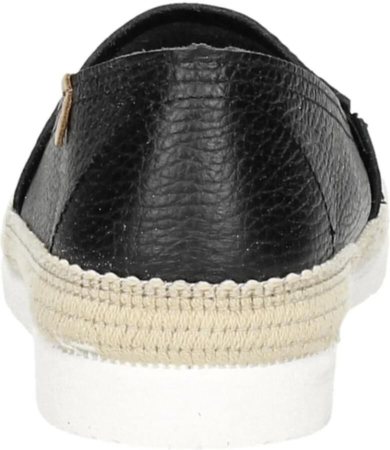 Verbenas Noa Nucleo leren espadrilles zwart - Foto 4