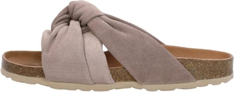 VERBENAS Slippers Dames Rainbow Suède Beige