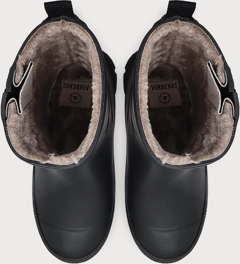 Verbenas 9302191199 Lina Fur Smooth Dames Chelsea boots Black-Black - Foto 4
