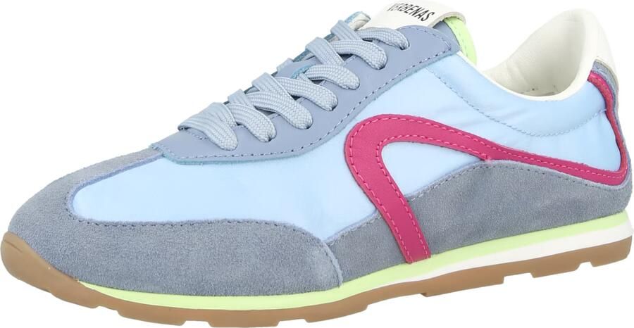 VERBENAS Sneakers laag 'JAMAICA PIETRA' lichtblauw rood