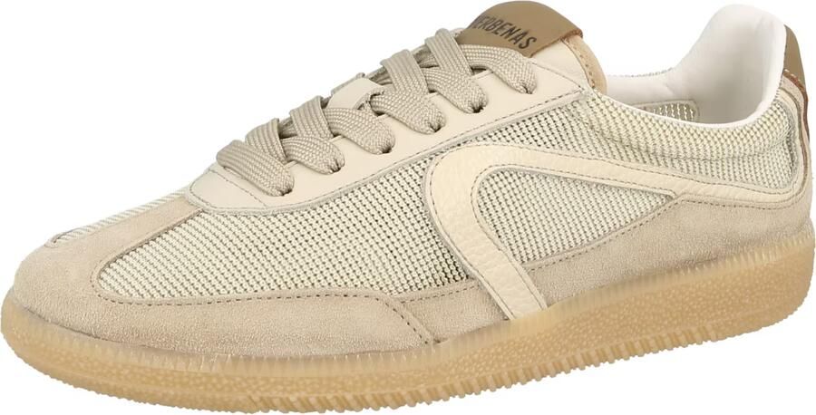 VERBENAS Sneakers laag 'SIMONA HERAI' beige ecru donkerbeige