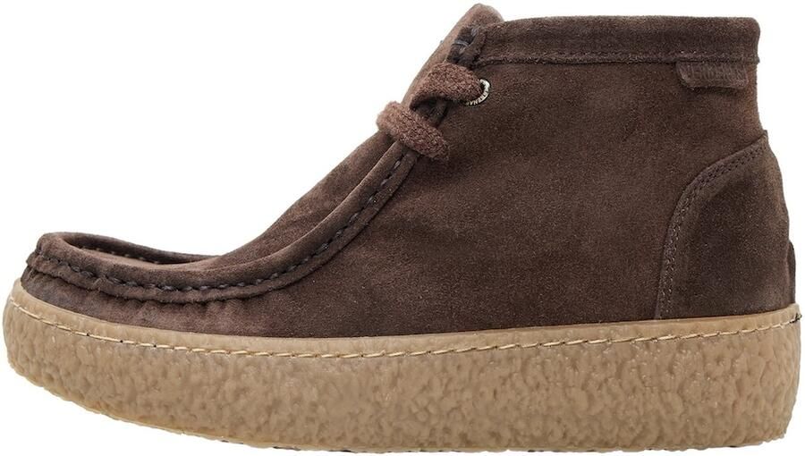 VERBENAS Veterschoenen Britten Serraje Enkellaars plateaubots Casual-veterschoen in enkellange look