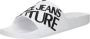 Versace Jeans Couture Logo Multikleur Slides White Heren - Thumbnail 2