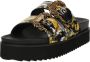 Versace Jeans Couture Versace Couture Dames Sandaal Zwart 78VA3SM1-ZS366 G89 - Thumbnail 4