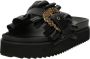 Versace Jeans Couture Versace Couture Dames Sandaal Zwart 78VA3SM1-ZS366 G89 - Thumbnail 21