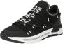 Versace Zwarte Heren Sneakers met Wit Logo Black Heren - Thumbnail 2