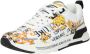 Versace Jeans Couture Barocco Print Nylon Sneakers voor Heren Multicolor Heren - Thumbnail 3