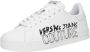 Versace Jeans Couture Lage leren sneakers met uitneembare binnenzool White Heren - Thumbnail 2
