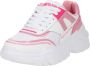 Versace Jeans Couture Sneakers met bedrukt logo Pink Dames - Thumbnail 2