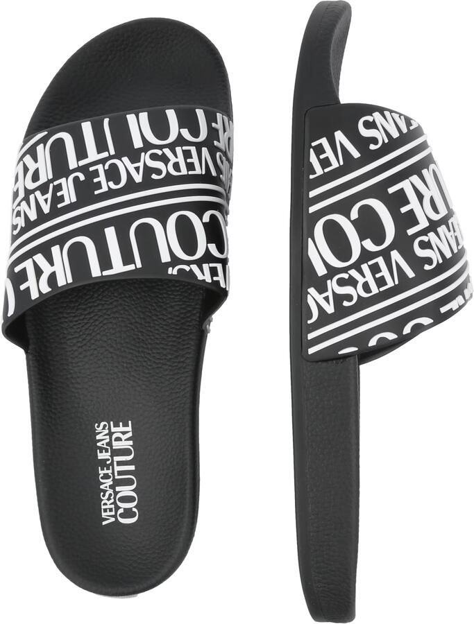 Versace Jeans Couture Versace Couture Heren Slipper Zwart YA3SQ1 - Foto 4