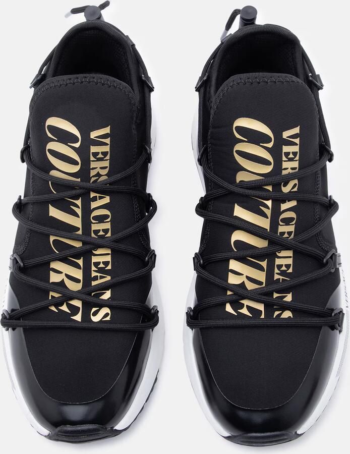 Versace Jeans Couture Versace Couture Heren Sneakers Zwart 80YA3SA6-ZSE16 899 Dynamic - Foto 8