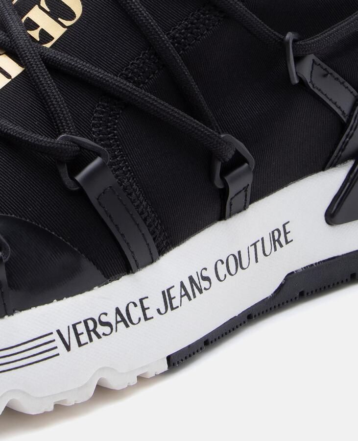 Versace Jeans Couture Versace Couture Heren Sneakers Zwart 80YA3SA6-ZSE16 899 Dynamic - Foto 7