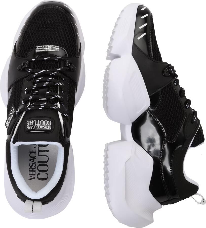 Versace Jeans Couture Sneakers laag 'FONDO GRAVITY' zwart wit - Foto 4