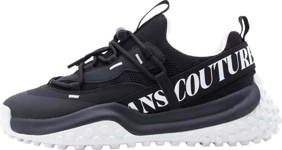 Versace Jeans Couture Versace Couture Heren Sneakers Zwart 80YA3SN2-ZSE12 899 Hyber - Foto 6