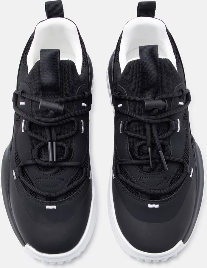 Versace Jeans Couture Versace Couture Heren Sneakers Zwart 80YA3SN2-ZSE12 899 Hyber - Foto 7