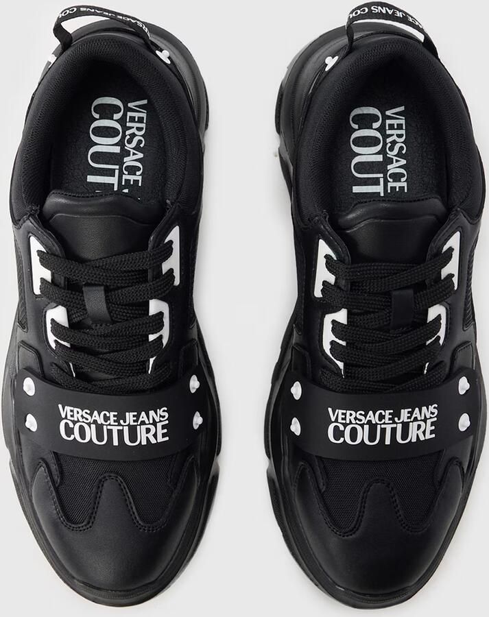 Versace Jeans Couture Sneakers laag 'FONDO SPEEDTRACK' zwart wit - Foto 4