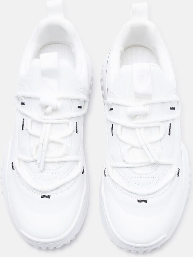 Versace Jeans Couture Sneakers laag 'FONDO' zwart wit - Foto 4