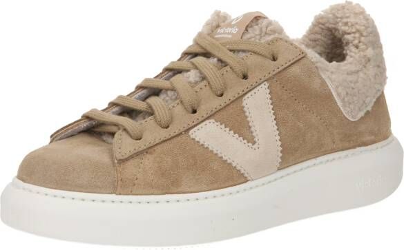 Victoria suède sneakers beige