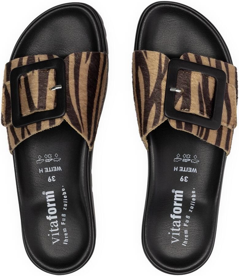 VITAFORM Huisschoenen beige bruin - Foto 2