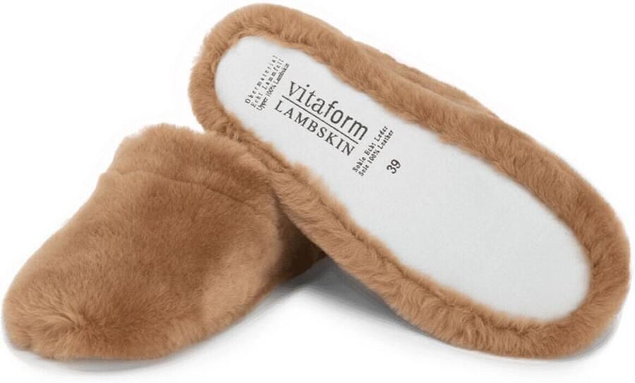 VITAFORM Huisschoenen camel - Foto 2