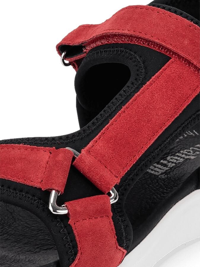 VITAFORM Sandaal rood zwart - Foto 4