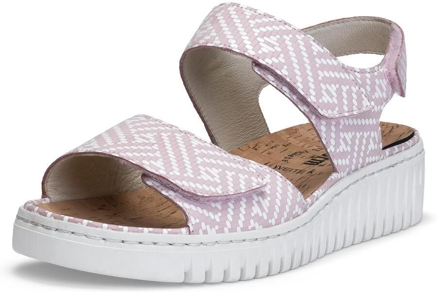 VITAFORM Sandaal rosa wit