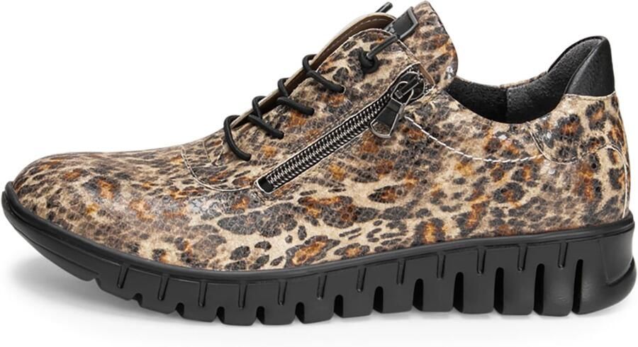 VITAFORM Sneakers laag beige bruin mokka zwart - Foto 6