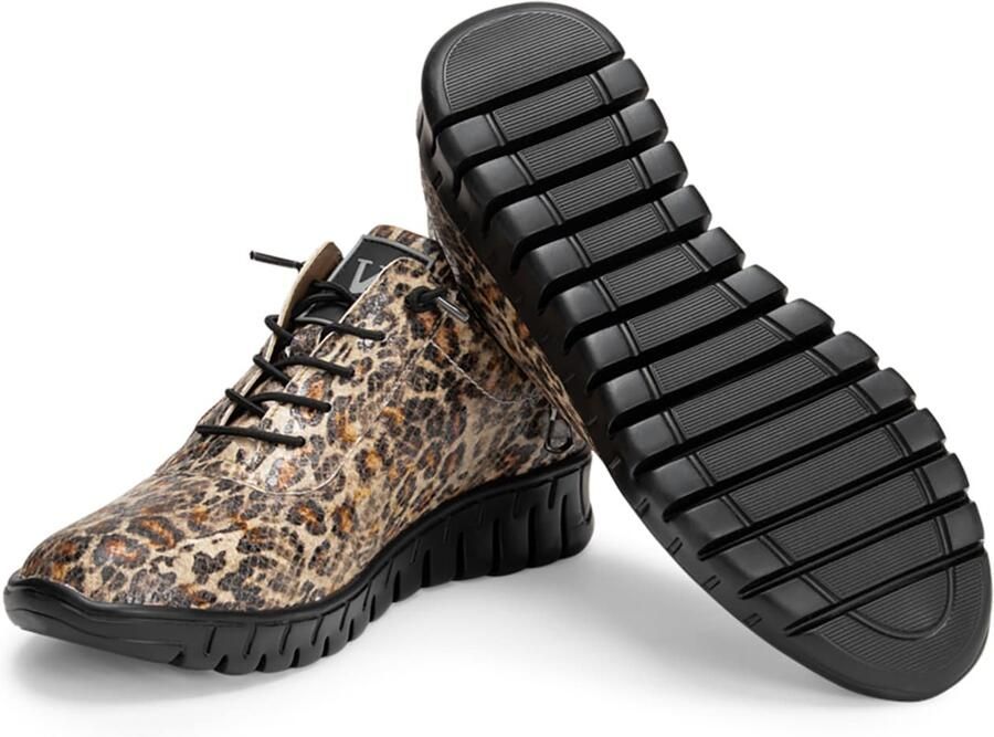 VITAFORM Sneakers laag beige bruin mokka zwart - Foto 4