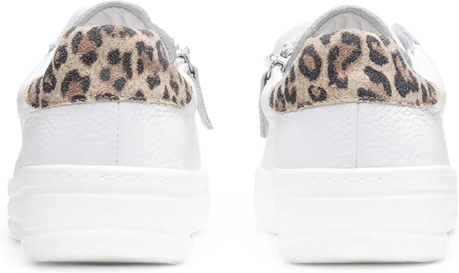 VITAFORM Sneakers laag bruin lichtbruin zwart wit - Foto 5