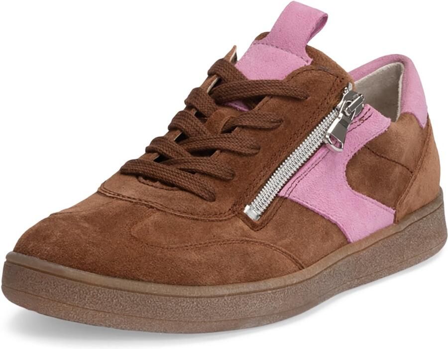 VITAFORM Sneakers laag bruin rosa