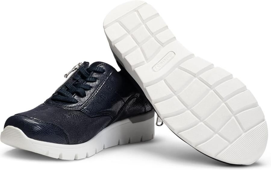 VITAFORM Sneakers laag marine - Foto 4