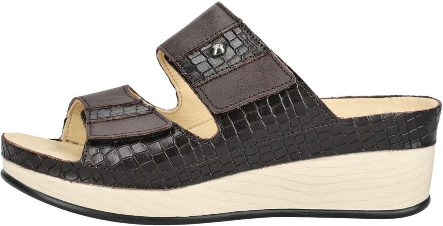 Vital -Dames bruin donker slippers & muiltjes - Foto 2