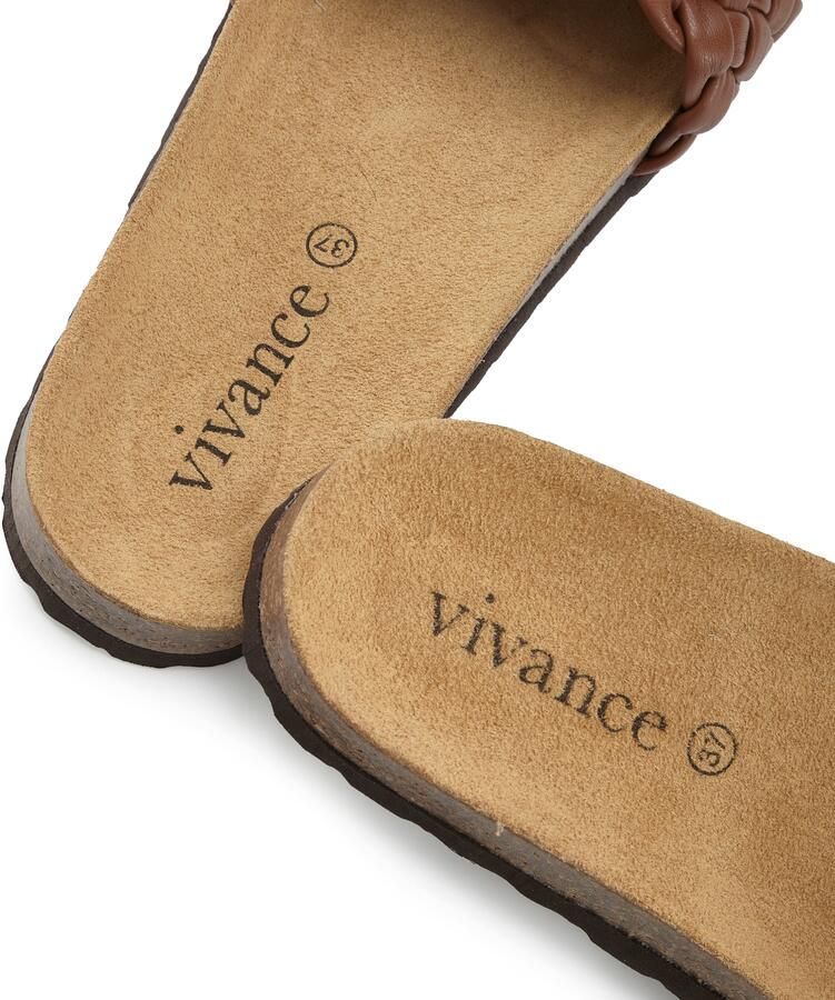 VIVANCE by LASCANA Muiltjes camel - Foto 2