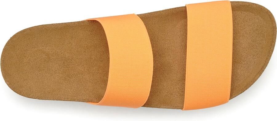 Vivance Slippers Sandaal mule open schoen met comfortabel kurken voetbed en elastische banden - Foto 6